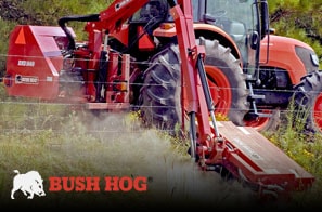 Rusler Implement Co. proudly offers Bush Hog products for your convenience.