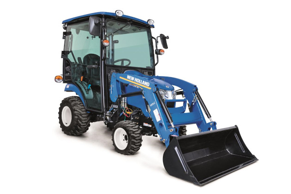 New Holland | Workmaster™ 25S Sub-Compact | model WORKMASTER 25S Cab + 100LC LOADER for sale at Rusler Implement, Colorado