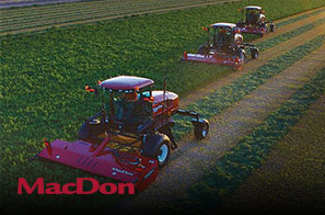 Rusler Implement Co. proudly offers MacDon products for your convenience.